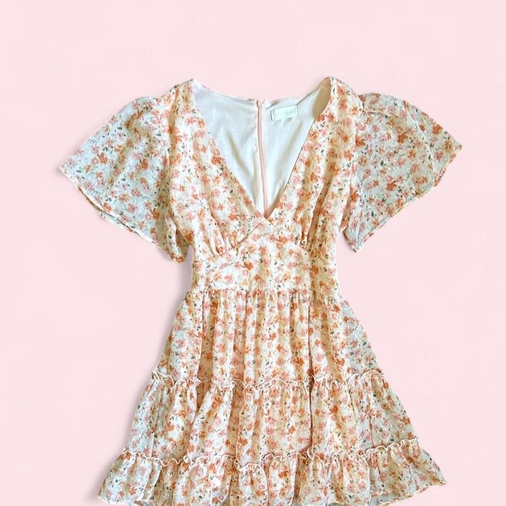 Alter'd State floral preppy fairy dress